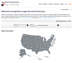 National Immigration Legal Services Directory